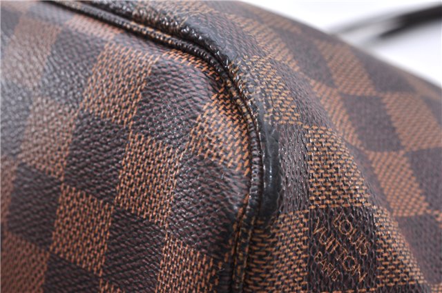 Authentic Louis Vuitton Damier Neverfull PM Shoulder Tote Bag N51109 LV 7359E