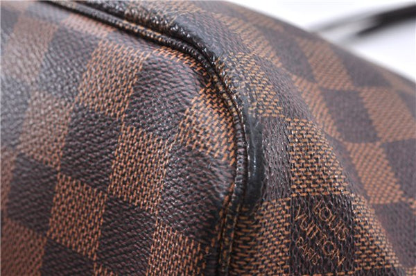 Authentic Louis Vuitton Damier Neverfull PM Shoulder Tote Bag N51109 LV 7359E