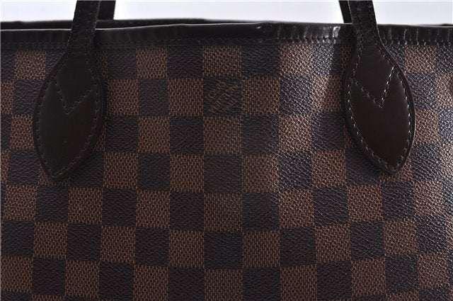 Authentic Louis Vuitton Damier Neverfull PM Shoulder Tote Bag N51109 LV 7359E