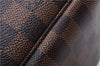Authentic Louis Vuitton Damier Neverfull PM Shoulder Tote Bag N51109 LV 7359E
