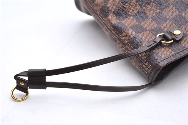 Authentic Louis Vuitton Damier Neverfull PM Shoulder Tote Bag N51109 LV 7359E