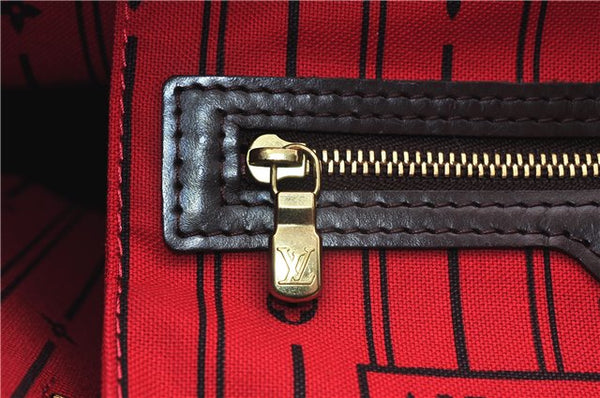 Authentic Louis Vuitton Damier Neverfull PM Shoulder Tote Bag N51109 LV 7359E