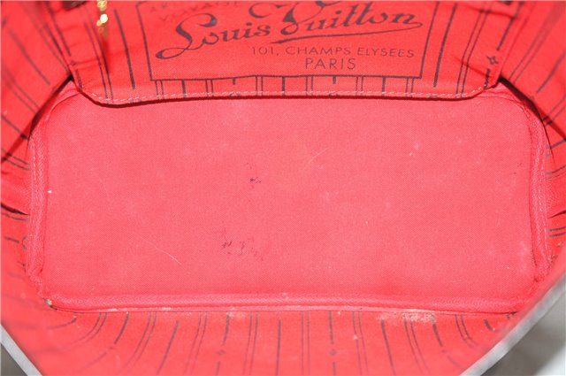 Authentic Louis Vuitton Damier Neverfull PM Shoulder Tote Bag N51109 LV 7359E