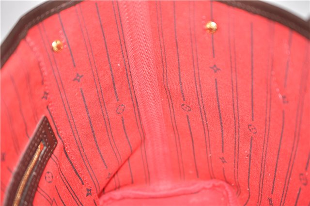 Authentic Louis Vuitton Damier Neverfull PM Shoulder Tote Bag N51109 LV 7359E