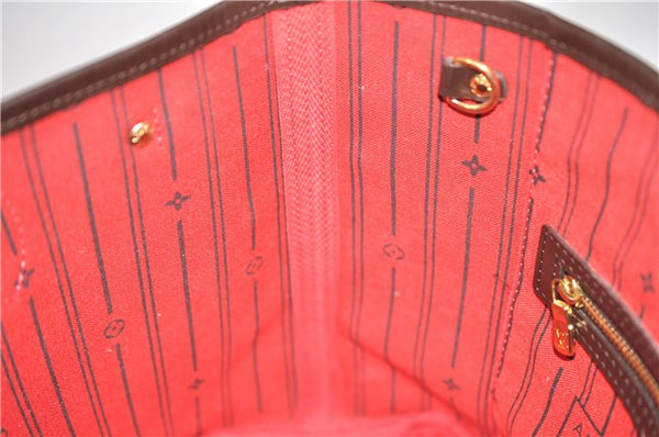 Authentic Louis Vuitton Damier Neverfull PM Shoulder Tote Bag N51109 LV 7359E