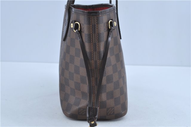 Authentic Louis Vuitton Damier Neverfull PM Shoulder Tote Bag N51109 LV 7479C