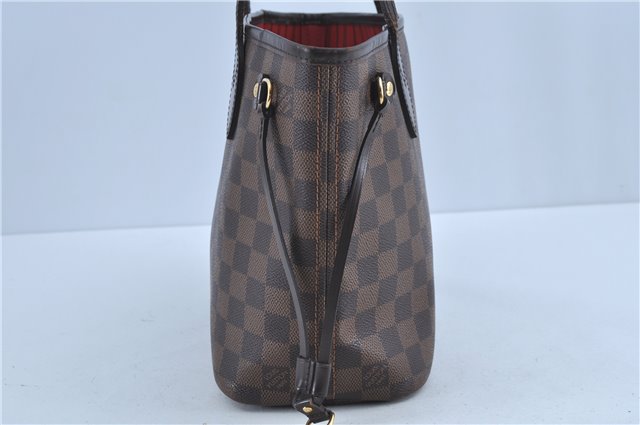 Authentic Louis Vuitton Damier Neverfull PM Shoulder Tote Bag N51109 LV 7479C