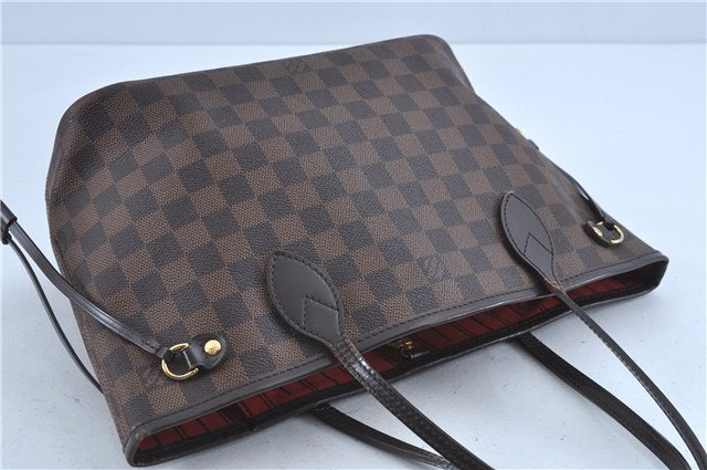Authentic Louis Vuitton Damier Neverfull PM Shoulder Tote Bag N51109 LV 7479C