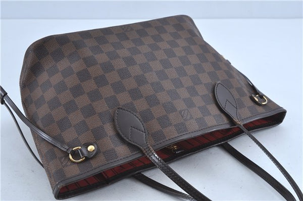 Authentic Louis Vuitton Damier Neverfull PM Shoulder Tote Bag N51109 LV 7479C