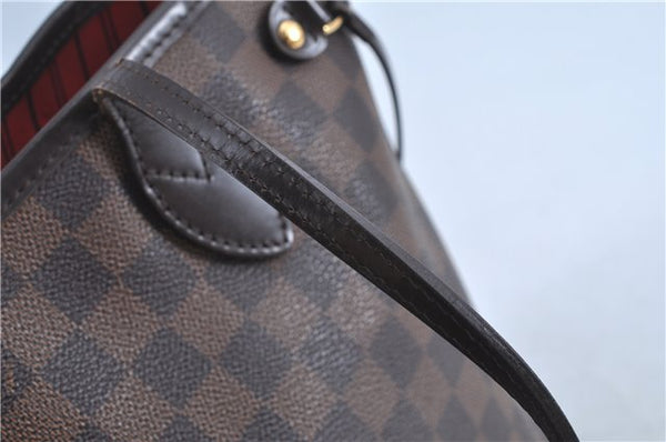 Authentic Louis Vuitton Damier Neverfull PM Shoulder Tote Bag N51109 LV 7479C