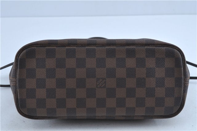 Authentic Louis Vuitton Damier Neverfull PM Shoulder Tote Bag N51109 LV 7479C