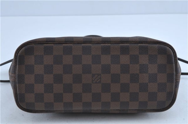 Authentic Louis Vuitton Damier Neverfull PM Shoulder Tote Bag N51109 LV 7479C