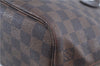 Authentic Louis Vuitton Damier Neverfull PM Shoulder Tote Bag N51109 LV 7479C
