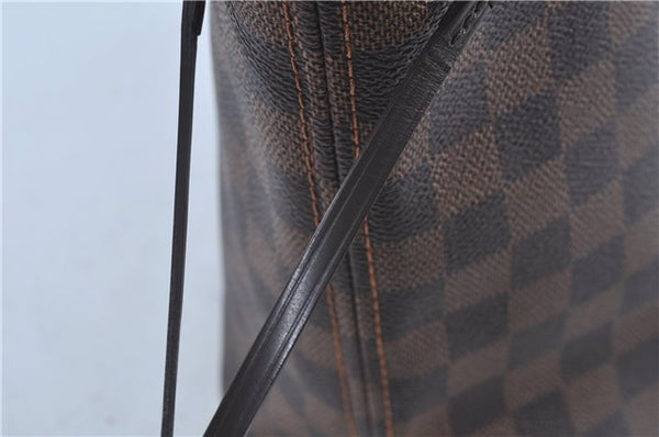 Authentic Louis Vuitton Damier Neverfull PM Shoulder Tote Bag N51109 LV 7479C