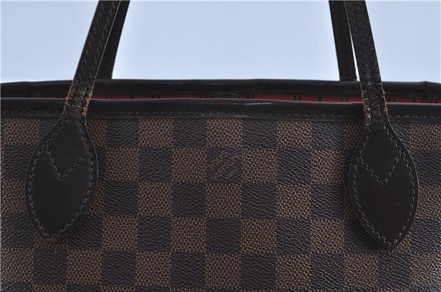 Authentic Louis Vuitton Damier Neverfull PM Shoulder Tote Bag N51109 LV 7479C