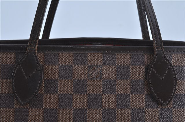 Authentic Louis Vuitton Damier Neverfull PM Shoulder Tote Bag N51109 LV 7479C