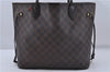 Authentic Louis Vuitton Damier Neverfull MM Shoulder Tote Bag N51105 LV 7521D