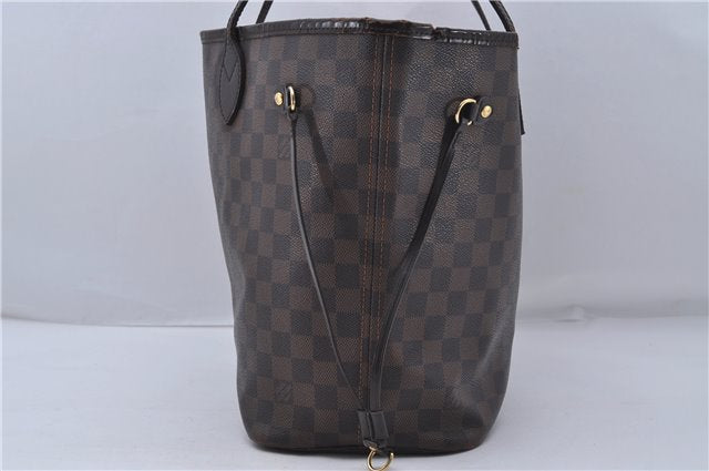 Authentic Louis Vuitton Damier Neverfull MM Shoulder Tote Bag N51105 LV 7521D