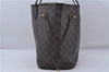 Authentic Louis Vuitton Damier Neverfull MM Shoulder Tote Bag N51105 LV 7521D