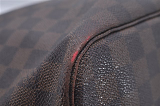 Authentic Louis Vuitton Damier Neverfull MM Shoulder Tote Bag N51105 LV 7521D