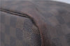Authentic Louis Vuitton Damier Neverfull MM Shoulder Tote Bag N51105 LV 7521D