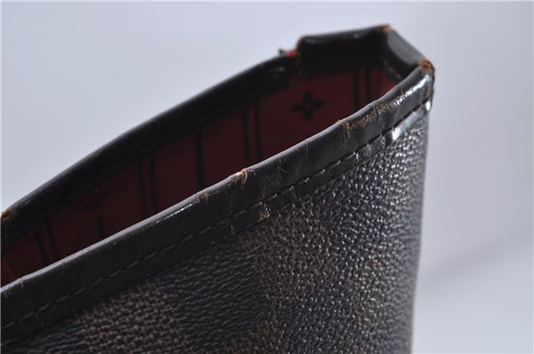 Authentic Louis Vuitton Damier Neverfull MM Shoulder Tote Bag N51105 LV 7521D