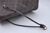 Authentic Louis Vuitton Damier Neverfull MM Shoulder Tote Bag N51105 LV 7521D