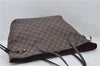 Authentic Louis Vuitton Damier Neverfull MM Shoulder Tote Bag N51105 LV 7565E