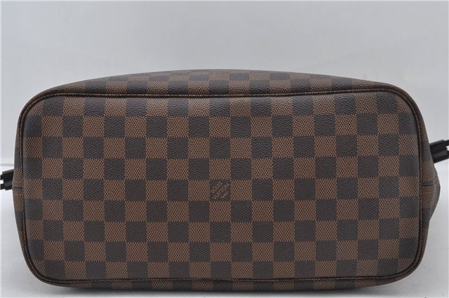 Authentic Louis Vuitton Damier Neverfull MM Shoulder Tote Bag N51105 LV 7565E