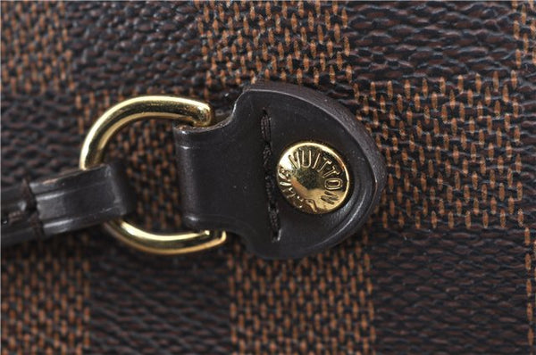 Authentic Louis Vuitton Damier Neverfull MM Shoulder Tote Bag N51105 LV 7565E