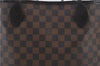 Authentic Louis Vuitton Damier Neverfull MM Shoulder Tote Bag N51105 LV 7565E