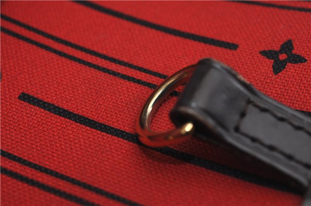 Authentic Louis Vuitton Damier Neverfull MM Shoulder Tote Bag N51105 LV 7565E