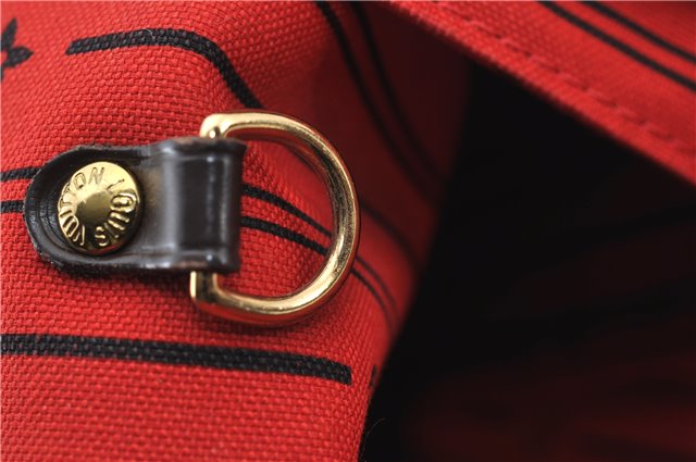 Authentic Louis Vuitton Damier Neverfull MM Shoulder Tote Bag N51105 LV 7565E