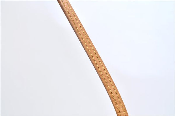 Authentic Louis Vuitton Damier Azur Neverfull MM Tote Bag N51107 LV 7776E