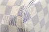 Authentic Louis Vuitton Damier Azur Neverfull MM Tote Bag N51107 LV 7776E