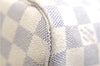 Authentic Louis Vuitton Damier Azur Neverfull MM Tote Bag N51107 LV 7776E