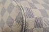 Authentic Louis Vuitton Damier Azur Neverfull MM Tote Bag N51107 LV 7966D