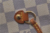 Authentic Louis Vuitton Damier Azur Neverfull MM Tote Bag N51107 LV 7966D