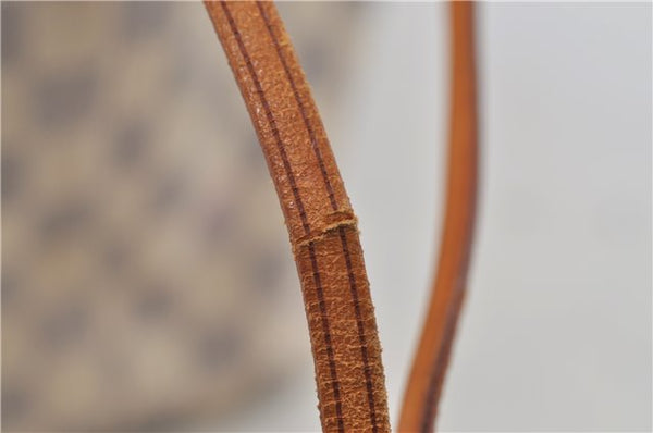 Authentic Louis Vuitton Damier Azur Neverfull MM Tote Bag N51107 LV 7966D