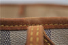 Authentic Louis Vuitton Damier Azur Neverfull MM Tote Bag N51107 LV 7966D