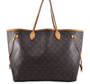 Authentic Louis Vuitton Monogram Neverfull GM Shoulder Tote Bag M40157 LV 8031E