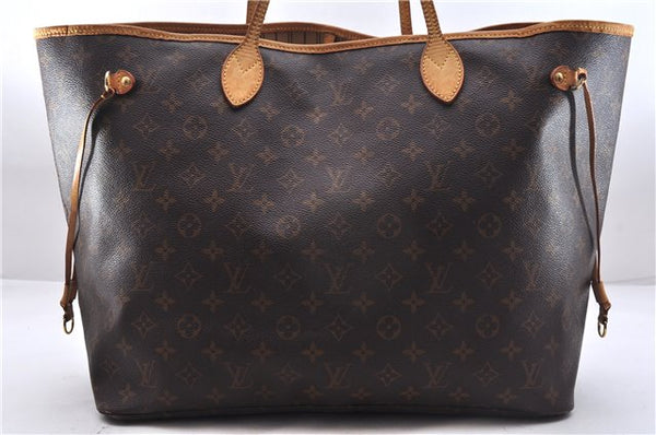 Authentic Louis Vuitton Monogram Neverfull GM Shoulder Tote Bag M40157 LV 8031E