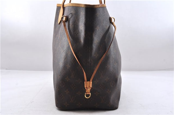 Authentic Louis Vuitton Monogram Neverfull GM Shoulder Tote Bag M40157 LV 8031E