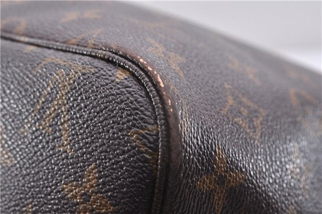 Authentic Louis Vuitton Monogram Neverfull GM Shoulder Tote Bag M40157 LV 8031E