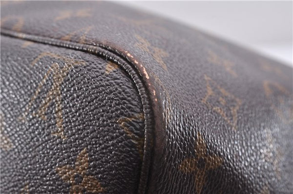 Authentic Louis Vuitton Monogram Neverfull GM Shoulder Tote Bag M40157 LV 8031E