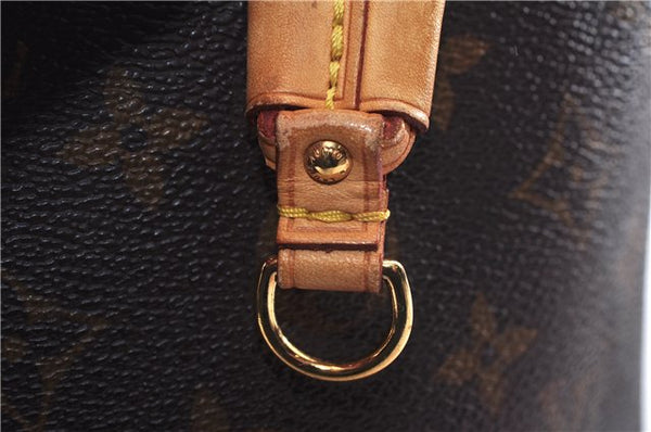 Authentic Louis Vuitton Monogram Neverfull GM Shoulder Tote Bag M40157 LV 8031E