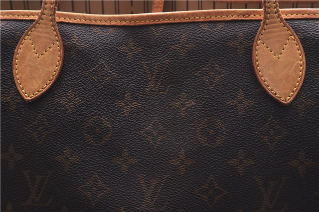 Authentic Louis Vuitton Monogram Neverfull GM Shoulder Tote Bag M40157 LV 8031E