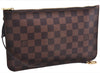 Authentic Louis Vuitton Damier Neverfull Pouch Purse Clutch Bag LV 8102E