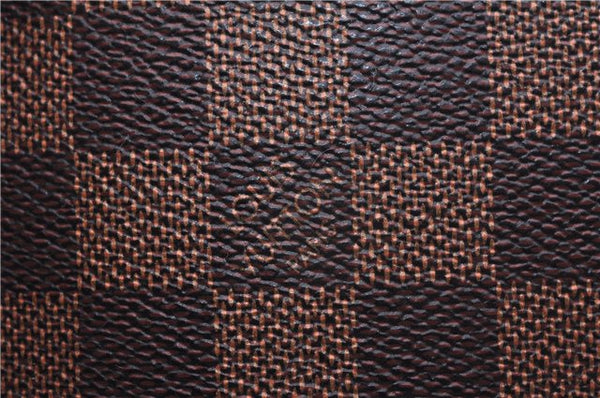 Authentic Louis Vuitton Damier Neverfull Pouch Purse Clutch Bag LV 8102E