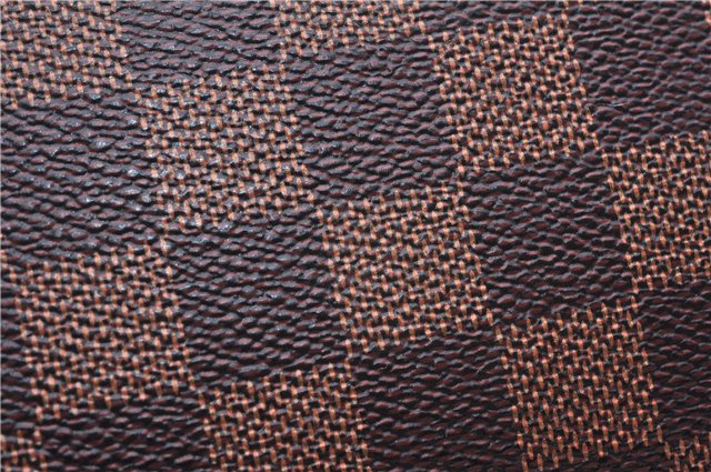 Authentic Louis Vuitton Damier Neverfull Pouch Purse Clutch Bag LV 8102E